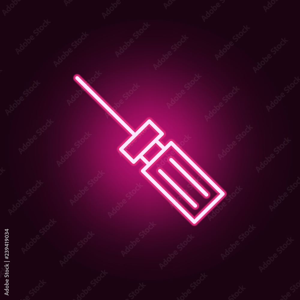 Poster screwdriver icon. web icons universal set for web and mobile