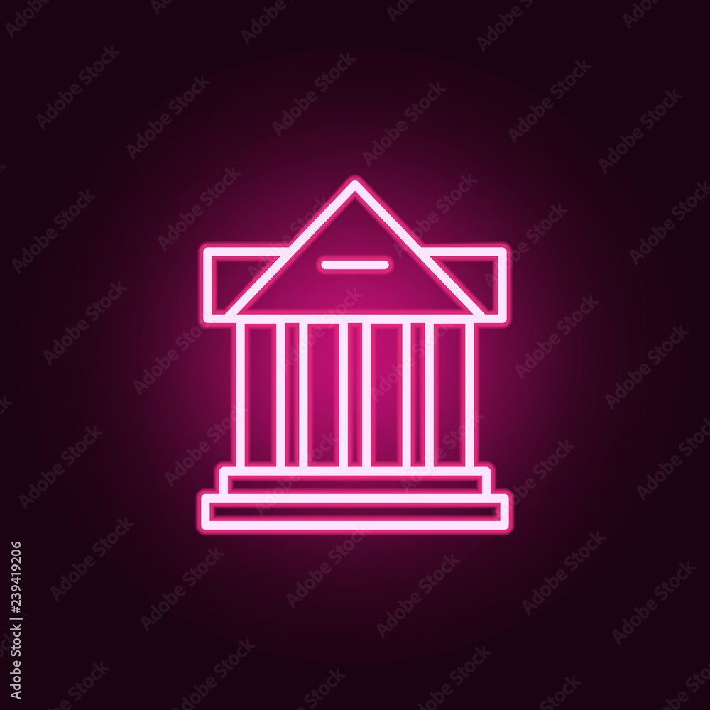 Poster bank icon. web icons universal set for web and mobile