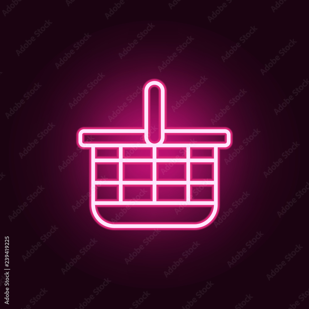 Poster basket icon. web icons universal set for web and mobile