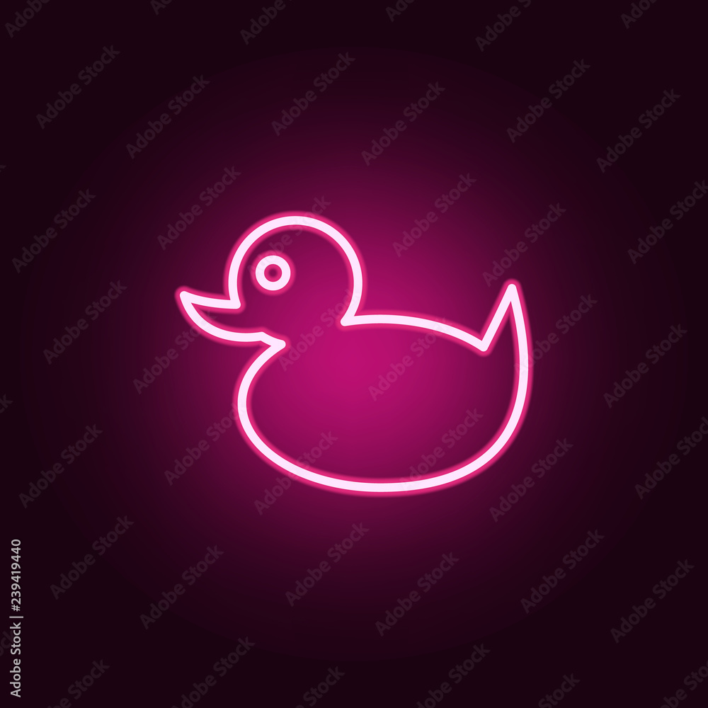 Poster duckling icon. web icons universal set for web and mobile