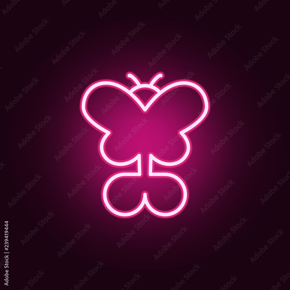 Poster butterfly icon. web icons universal set for web and mobile