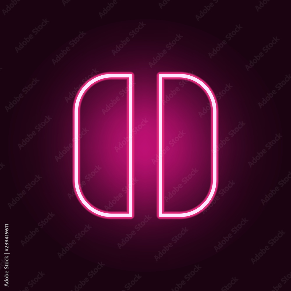 Poster pause icon. web icons universal set for web and mobile