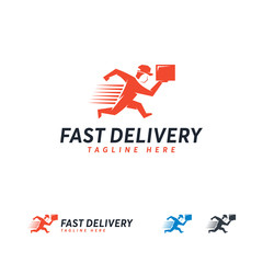 Fast Delivery logo designs concept vector, Express Delivery logo template 