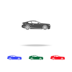luxury sport car  icons. Elements of transport element in multi colored icons. Premium quality graphic design icon. Simple icon for websites, web design