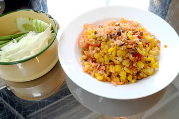 Spicy Corn Salad of Thailand