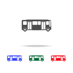 Bus  icons. Elements of transport element in multi colored icons. Premium quality graphic design icon. Simple icon for websites, web design