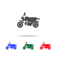 Motorcycle  icons. Elements of transport element in multi colored icons. Premium quality graphic design icon. Simple icon for websites, web design
