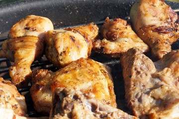 Grilled BBQ Chicken Legs 