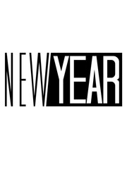 new year neujahr silvester feiern party jahr ende neues logo design cool