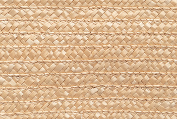 Close up wicker basket texture for use as background . Woven basket texture.