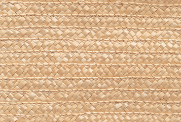 Close up wicker basket texture for use as background . Woven basket texture.