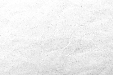 Paper texture. White crumpled paper background.