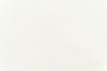 White canvas texture background. Close-up.