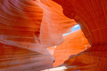 Antelope Canyon is a slot canyon in the American Southwest.