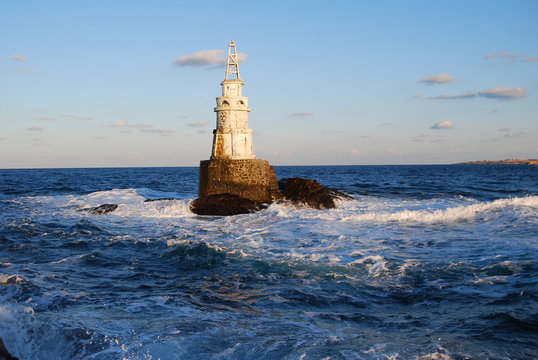 The Ahtopol lighthouse
