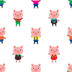 Pig background pattern