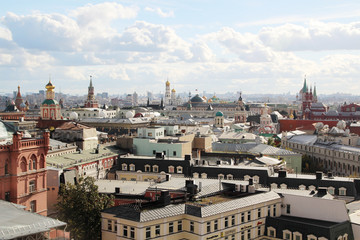 Fototapeta na wymiar Panorama of Moscow, Russia