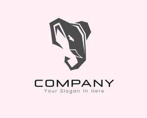 modern style elephant logo design inspiration