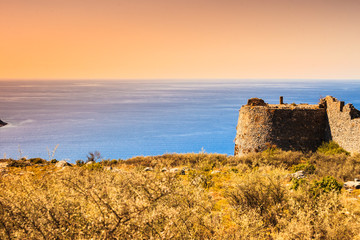 Kelefa Castle in Greece