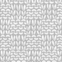 Fototapeta premium Vector Garter Checkerboard Stitch Pattern.