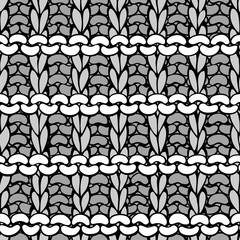 Vector Doodles Hurdle Stitch Pattern.