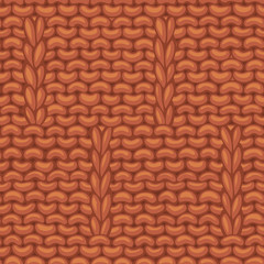 Vector Caterpillar Stitch Pattern.