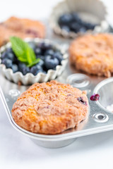 Blueberry muffins