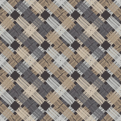 Trendy seamless pattern designs. Vector geometric background. Patchwork texture. Weaving. Mosaic texture. Can be used for wallpaper, textile, invitation card, wrapping, web page background.