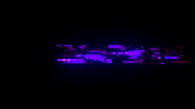 cool glitch MANIPULATE text animation background logo seamless loop New quality universal technology motion dynamic animated background colorful joyful video