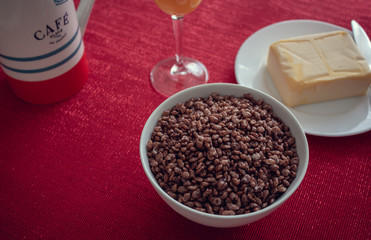 Tasty and full breakfast