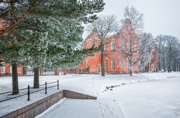 Павильон Адмиралтейства в зимнем Царском Селе Pavilion...