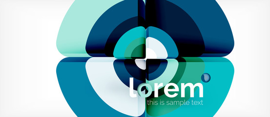 Circle abstract background