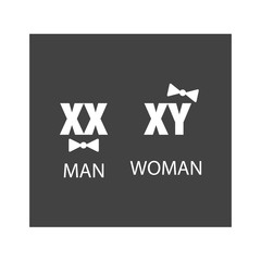 Wc or toilet creative sign or icons for public places as restaurant, cafe, hotel. Isolated flat vector images