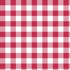 Vector Lumberjack plaid pattern. Alternating light red and white squares background. country pattern. Vector illustration