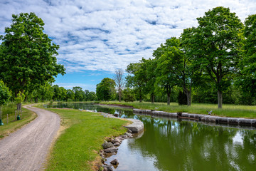 Part of the Gota canal in Sweden