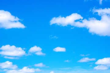 Naklejka na ściany i meble Blue sky and clouds.