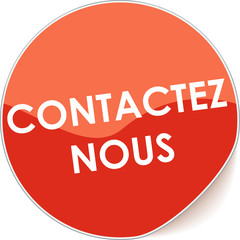 étiquette contactez-nous