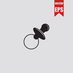 Nipple icon.Vector illustration.