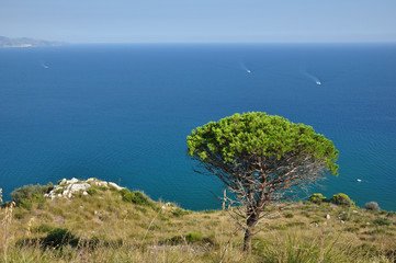 Paesaggio marino italiano, Terracina, Monte sant'Agelo