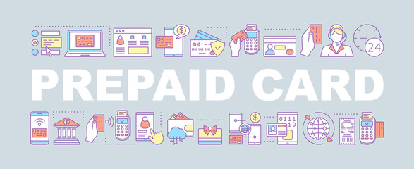 Credit card word concepts banner