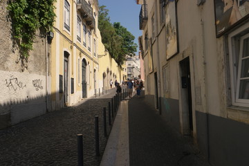 Fototapeta premium lisboa street