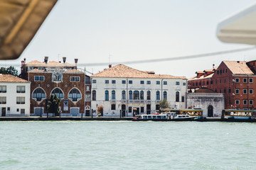 Fototapeta na wymiar Venice from the sea