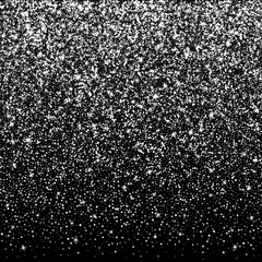 Falling snow. Christmas abstract background. Vector illustration