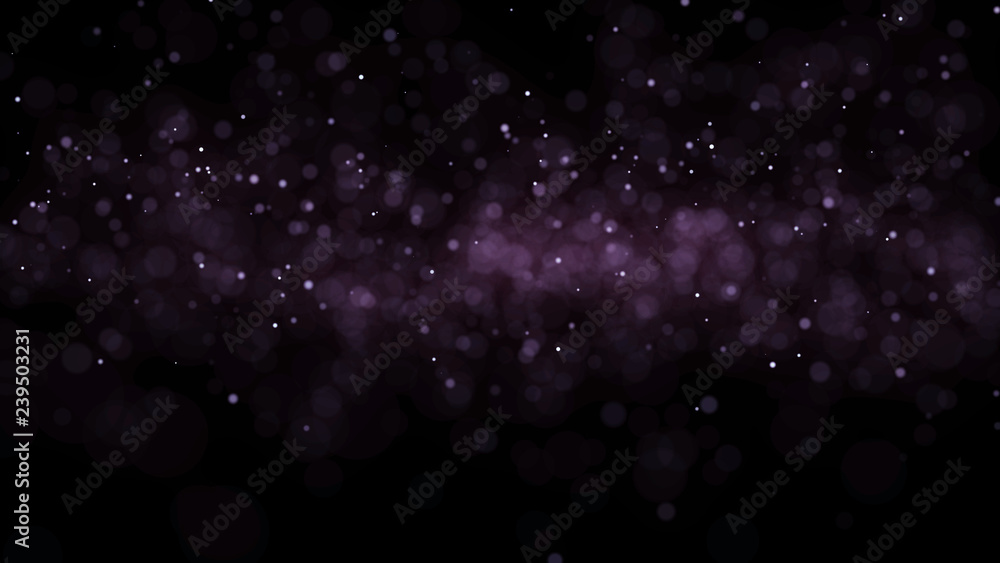 Poster dust particles. abstract background of particles. 3d rendering. dots background. futuristic digital 