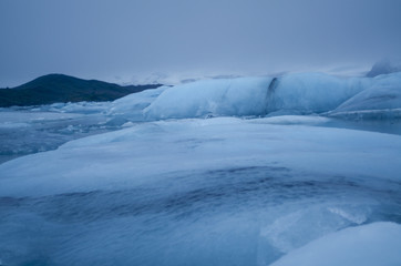 Obraz premium ヴァトナ氷河