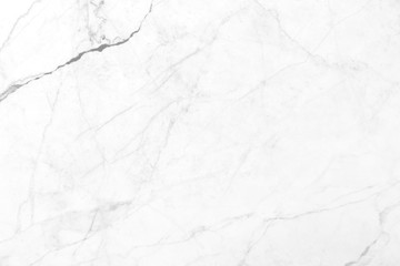 Obraz premium White marble texture in natural pattern for background and design art work.