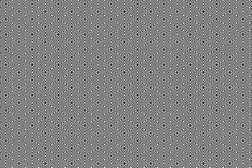 Black and white geometric pattern background