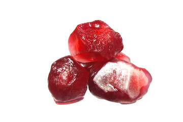 pomegranate isolated on white background