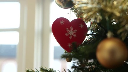 Heart Christmas Tree Decoration