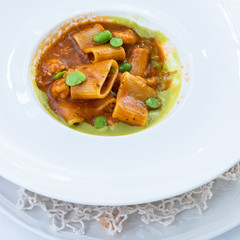 Italian cuisine for a wedding